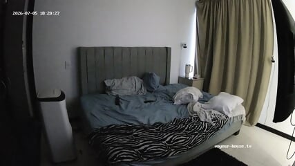 Bedroom camera at Milo Crystal reallifecam apartment at Voyeur H-01