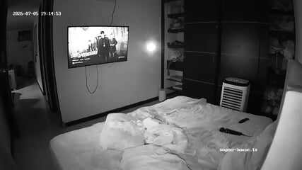 Bedroom camera at Milo Crystal reallifecam apartment at Voyeur H