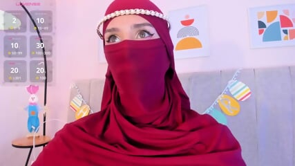 Rawiya Was Sucking A Dildo And Spitting On Her And Pressing Her Tits Tits