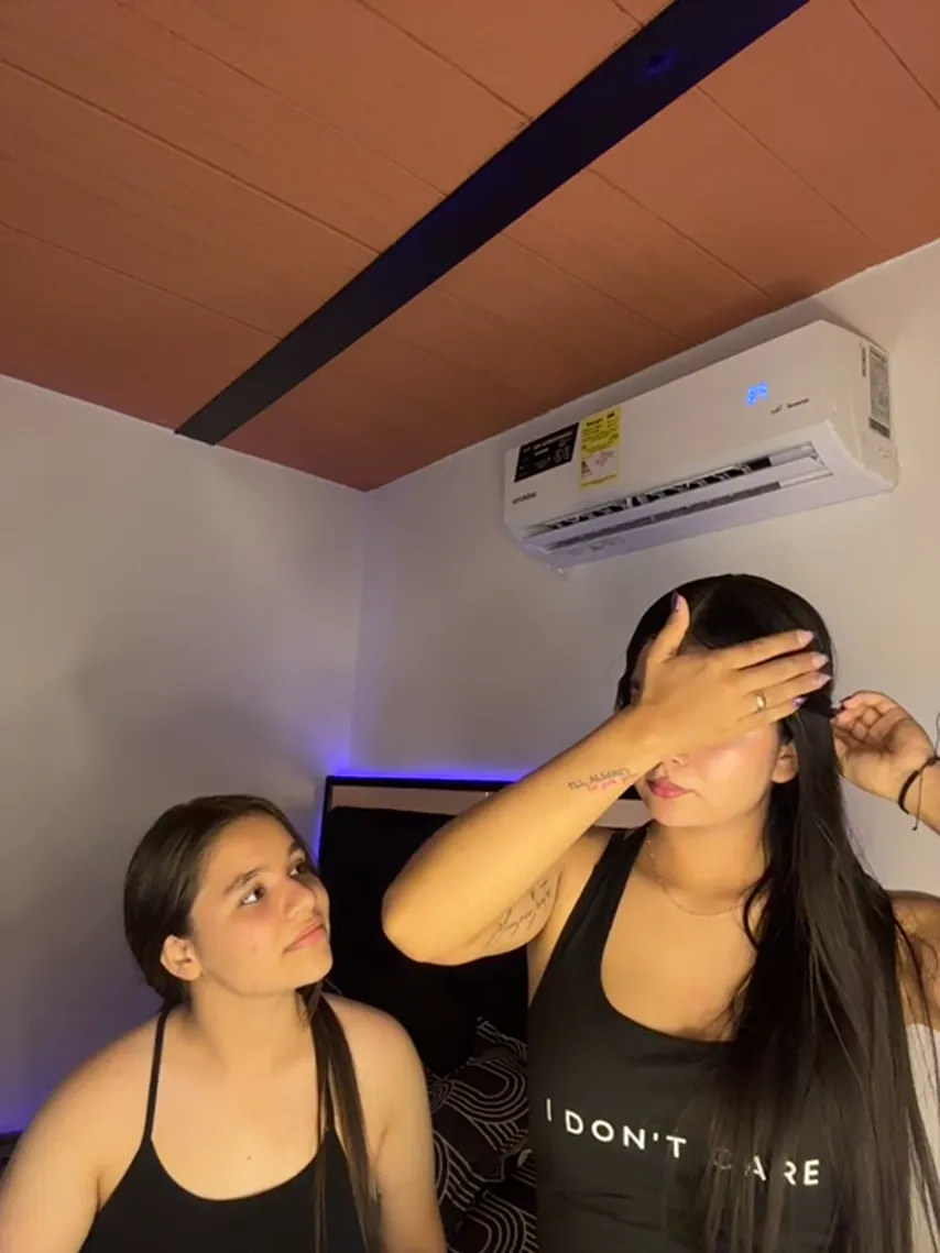 Raw Encounters: Brunettes Get Hands-On with Toys in This Live Stripchat Show