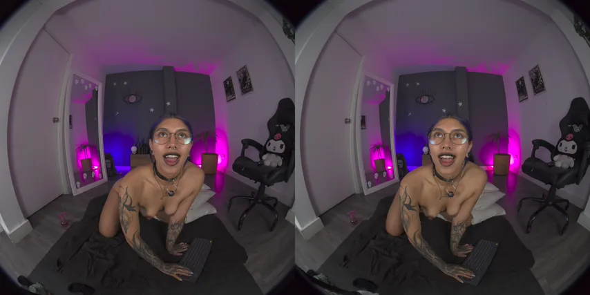 Enchanting Escape: Raven Witch Strips Down in VR Delight