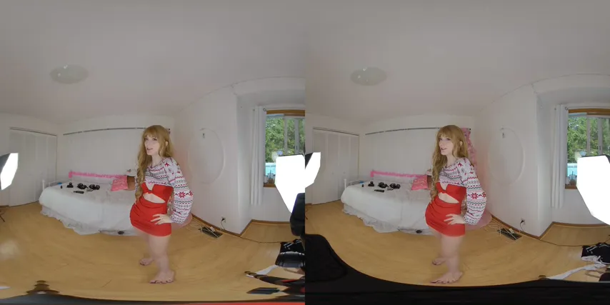 Reality Gets Smaller: DK’s POV Tease with Big Tits and Colorful Hair