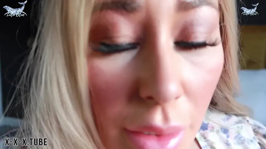 Caught in the Moment: POV Movie Night with a Busty Blonde