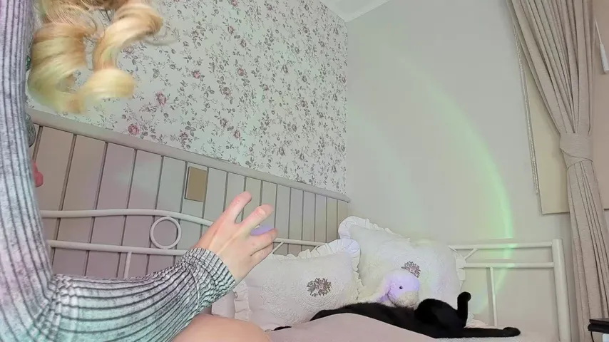 Blonde Bombshell Unleashes Her Inner Goddess with Toys and Pleasure