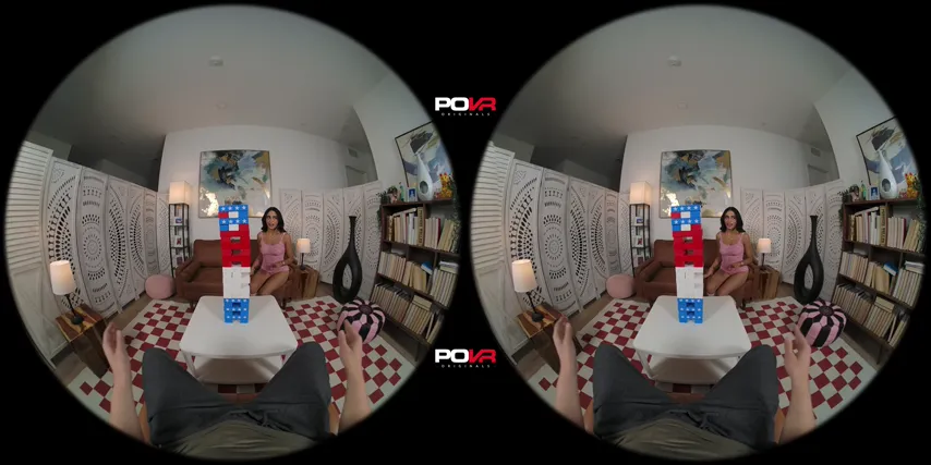 Under the Full Moon: A Raw VR Experience with a Brunette Temptress