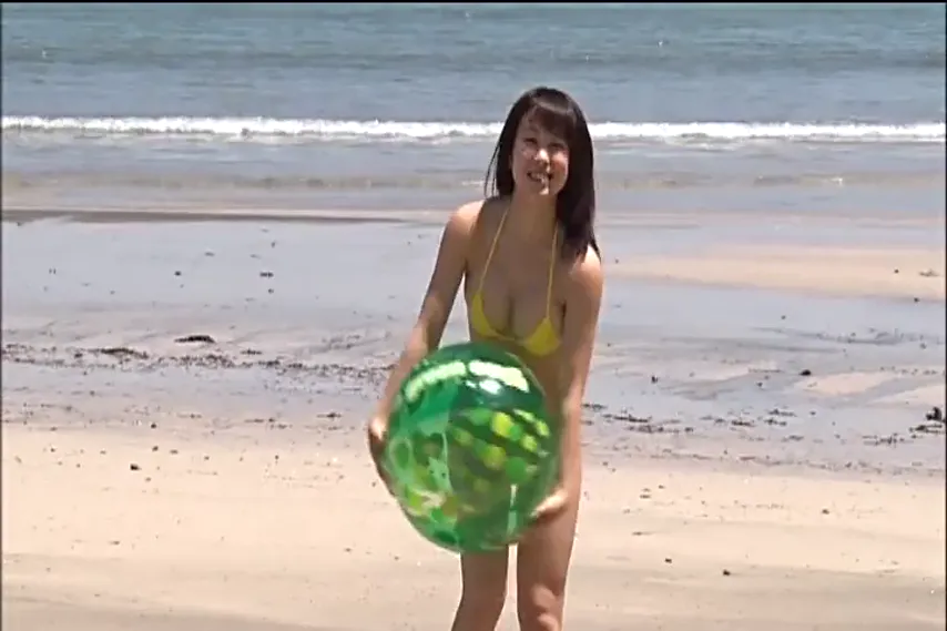 Japanese Temptress Takes Her Big Assets to the Public Eye