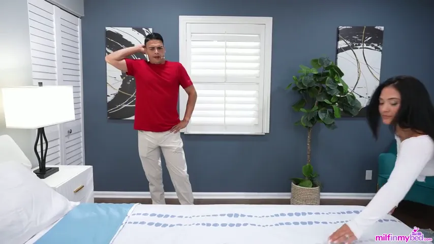 The New Bed: Stepmom and I Push Boundaries in Style