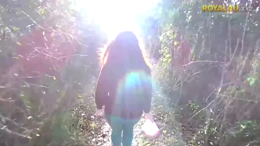 Caught in the Wild: Natural Beauty with Big Tits Gets Raw Outdoors