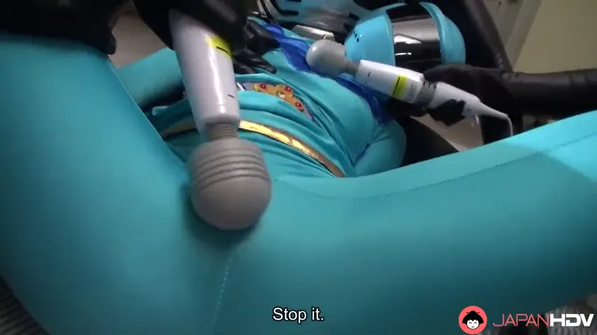 Out of This World: Japanese Girl in Blue Uniform Explores Limits with Toys and Friends