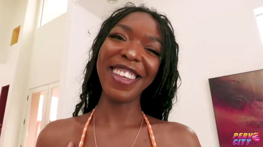 Double Trouble: Ebony Beauty Takes it All in a Passionate Couples Session