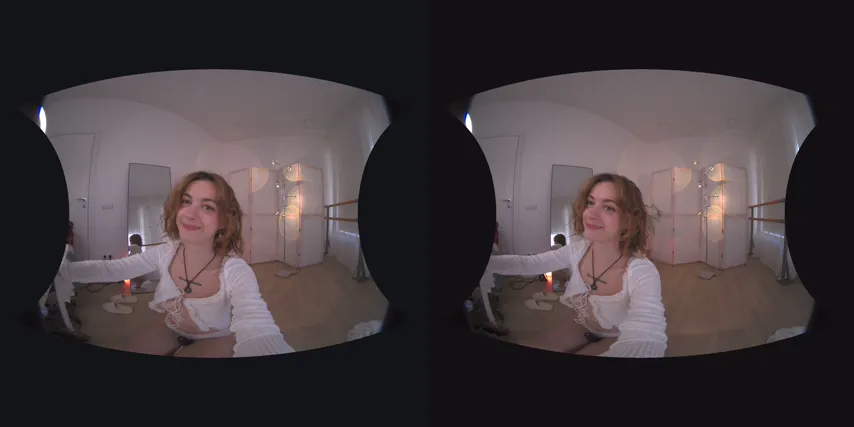 360 Degrees of Temptation: VR Webcam Adventures with a Playful Teen