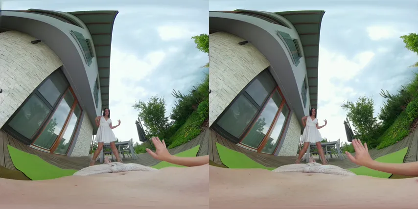 Virtual Reality? More Like Virtual Intensity: Brunette Delivers a Jaw-Dropping Blowjob