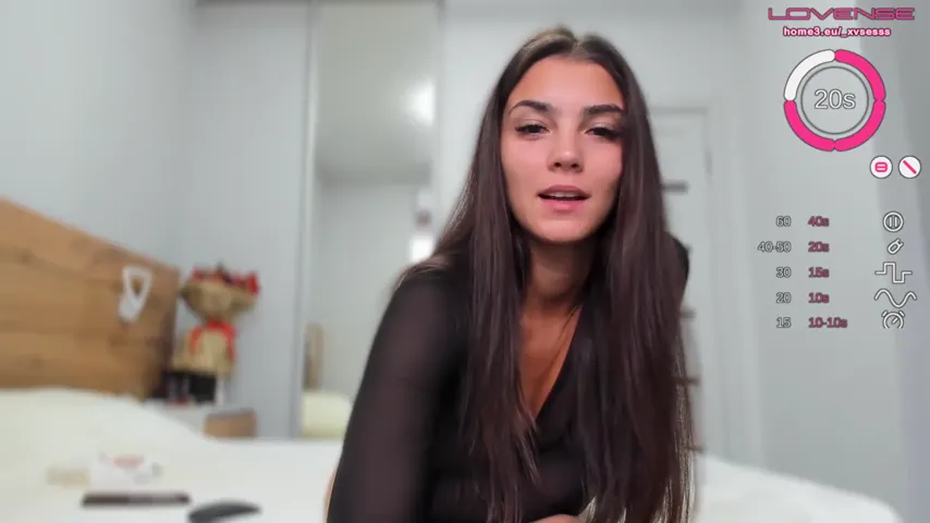 Sheer Temptation: Bold Brunette Reveals All for Her Online Admirers