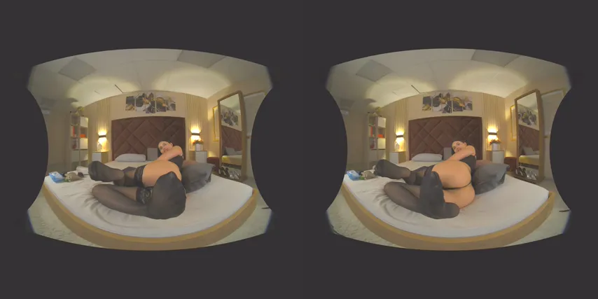 Brunette Unplugged: A 180-Degree View of Solo Play with Toys and Teasing