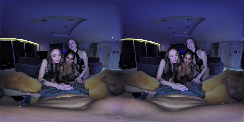 Hands Everywhere: A Wild Foursome with Asian Beauties in POV