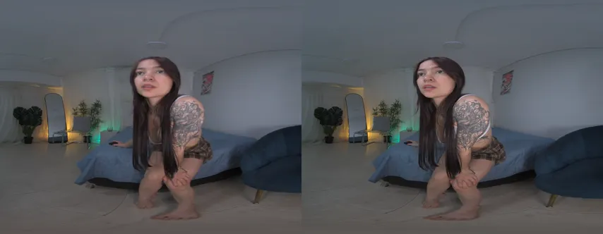 Virtual Temptation: Lia Sweett Strips Into Your Reality in Stunning VR