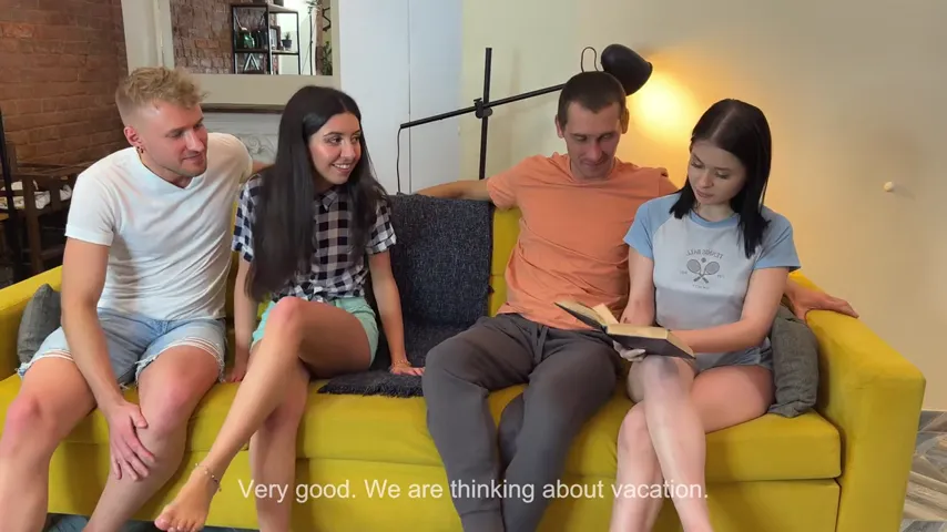 Swinging Hearts: Teen Couples Dive Into the Ultimate Swap Experience