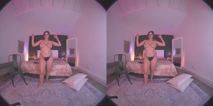 Violet’s Virtual Temptation: Big Tits and Raw Ecstasy on StripchatVR