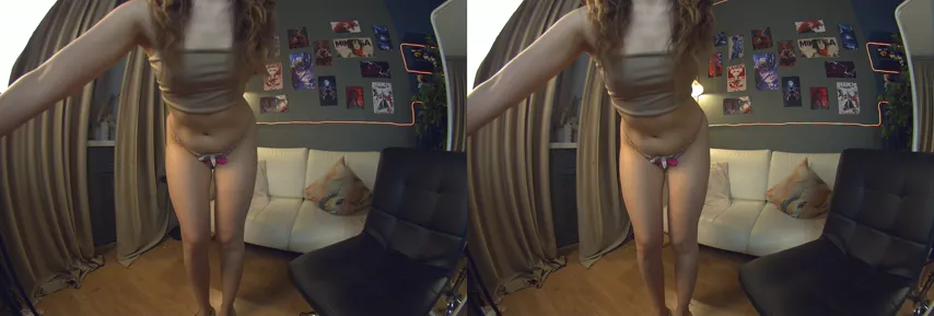 Redhead Temptress Unleashed: Llina Gloww’s VR Striptease Delivers Everything But Subtlety