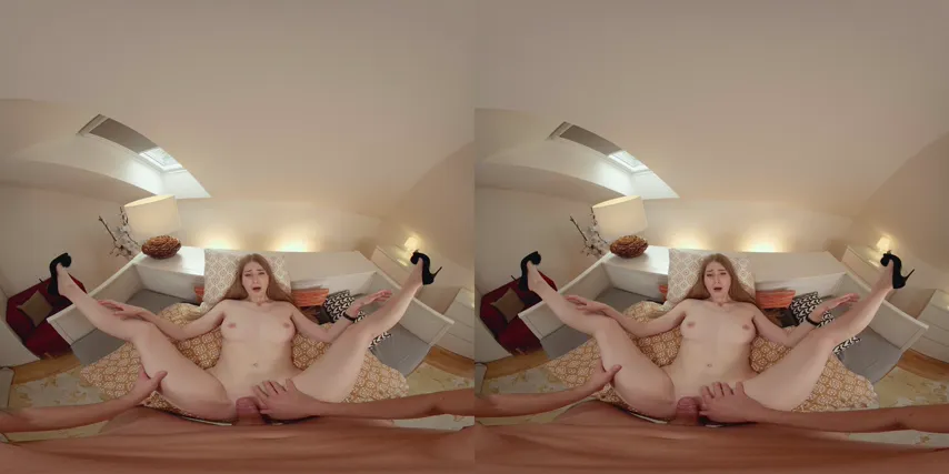 POV Pleasure: Redhead’s Intimate Escape into Orgasmic Bliss