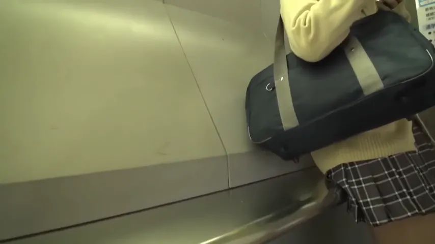 Caught in the Act: Japanese Teen Plays with Toys in Public