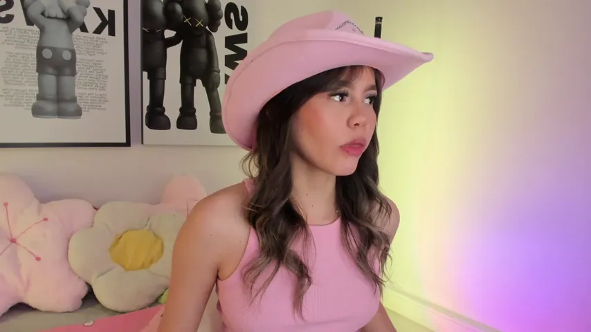 Riding High: Petite Goddess in Adorable Cowgirl Outfit Stirs Up Wild Fantasies