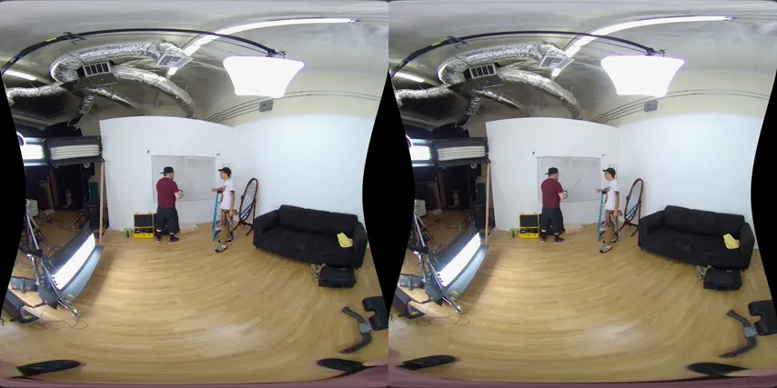 Drenched in Desire: A Brunette’s Intense Paytime in VR