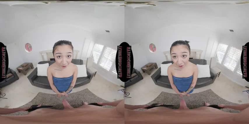 Virtual Reality Bliss: Asian Beauty Delivers Unfiltered Intimacy