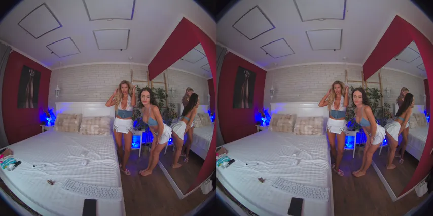 Virtual Tease: Carlawhite Strips Down in Stunning VR Experience