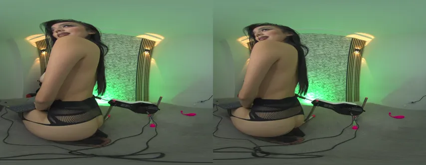 Virtual Temptations: Catalina Strips Down in Futuristic Fantasy