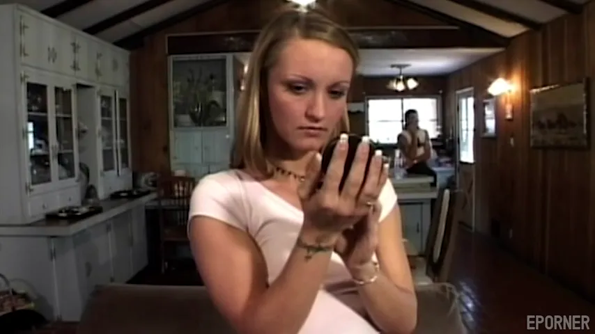 Couch Confessions: Blonde Wife Takes Care of Business with a Smile
