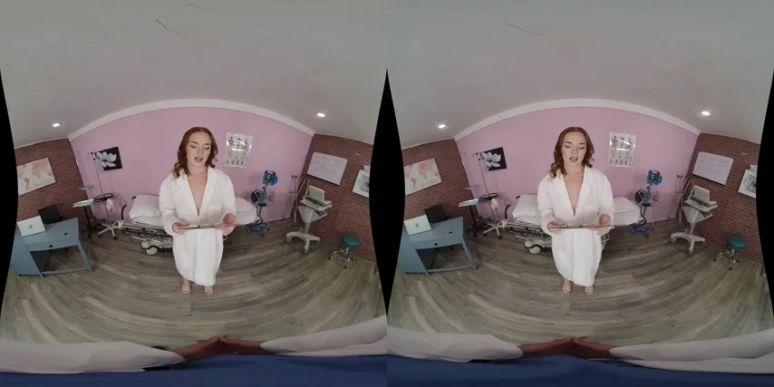Fire and Flesh: A VR Checkup Gone Wild with a Redhead