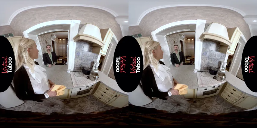 Dirty Work: Big Tits and Bigger Temptations in a Hardcore VR Experience