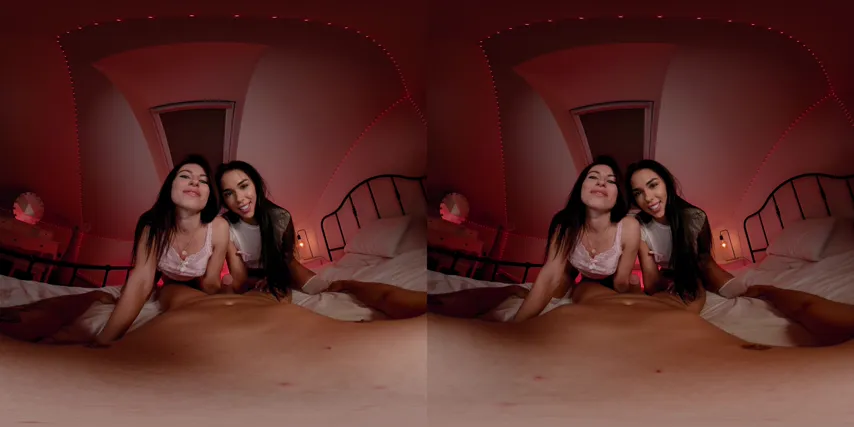 Double Trouble: Brunette Beauties Deliver a Mind-Blowing Experience