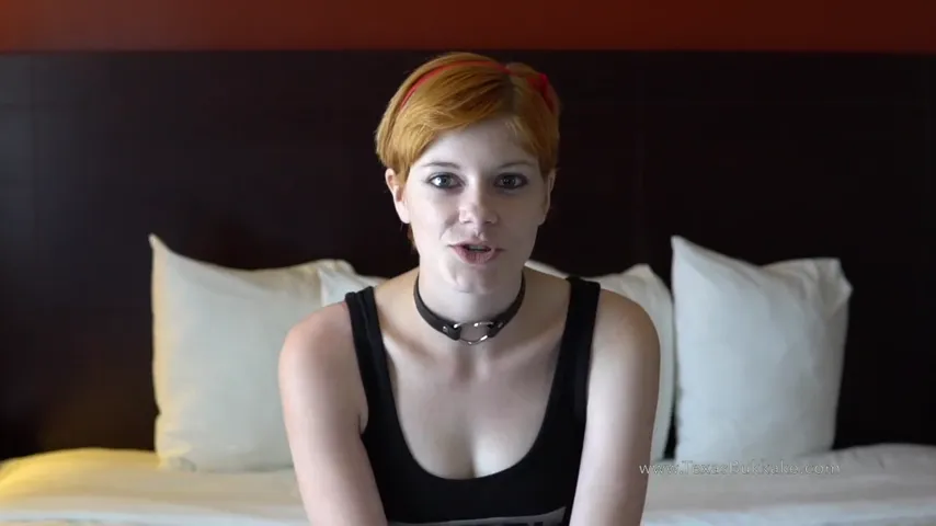 Ava’s Daring Debut: Redhead Takes on a Wild Bukkake Gangbang