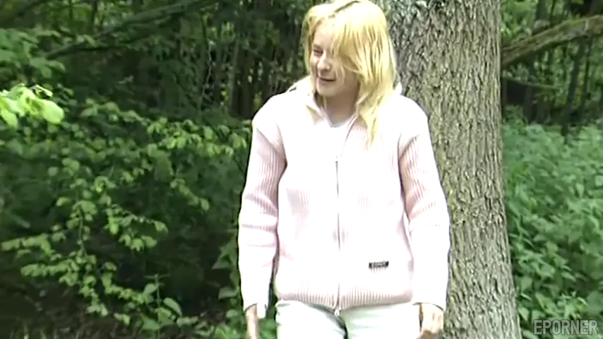 Nature’s Lens: Mature Blonde Photographer Gets Caught in the Act in the Forest