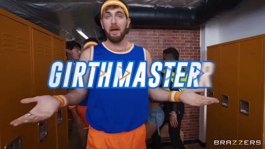 Sweaty Secrets: Threesome Madness in the Locker Room with Girthmasterr, Elly Clutch, and Kira Noir