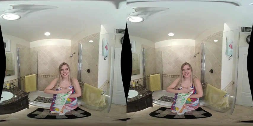 Steam and Submission: VR Showers Turn into an Intense Anal Encounter