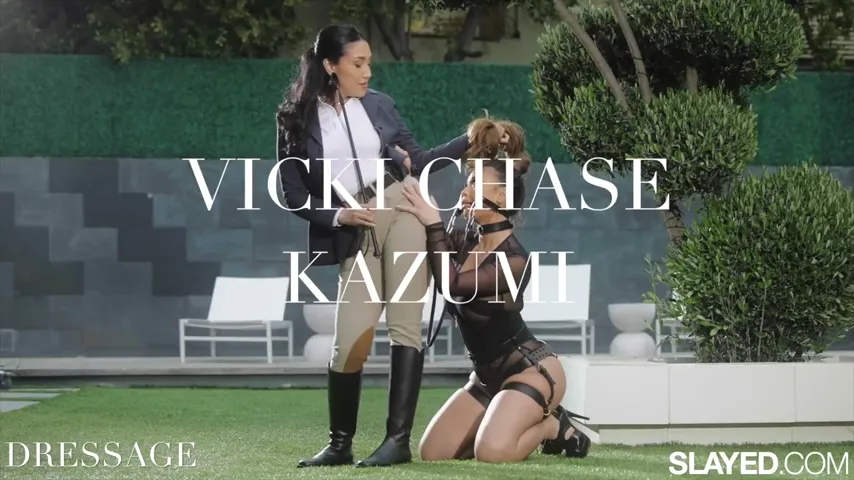 Brunette Warriors Slay: Vicki and Jada’s Fierce Lesbian Encounter Compilation