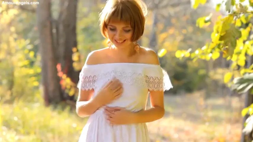 Uniformed Temptation: A Blonde Teen’s Private Moment Revealed