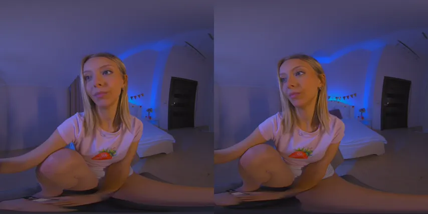 Virtual Temptation: A Blonde’s Solo Journey into Pleasure