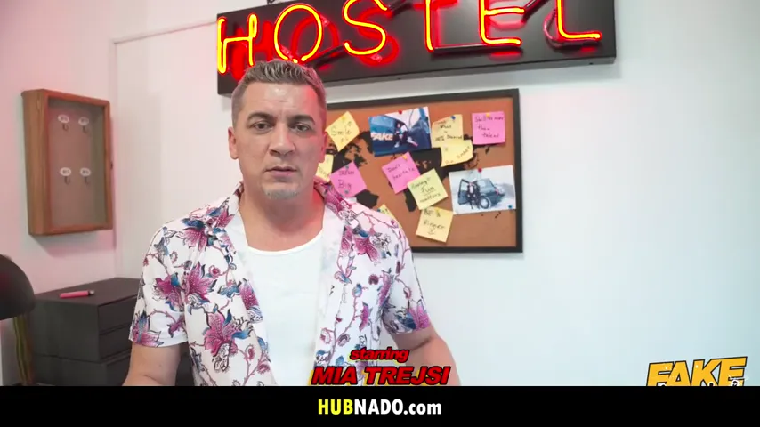 Hostel Hijinks: Mia, Michael, and Steve’s Threesome Escapade Unleashed