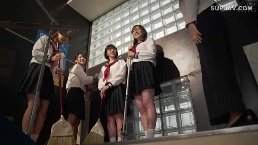After School Detention: Four Schoolgirls Push Limits in the Classroom