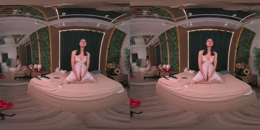 Virtual Temptation: Jillhanson Strips Down in a Raw VR Experience