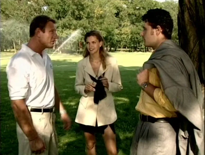 Swinging Wild: Isabella’s Passionate Encounter on the Green