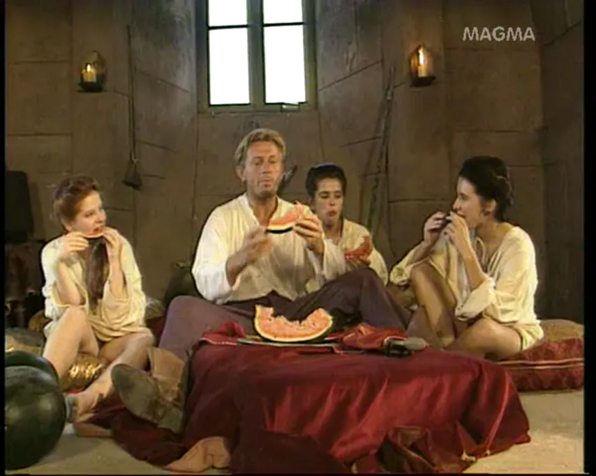 Forbidden Desires: Angelica and the Ottoman Sex Slaves Unleash Their Fantasies