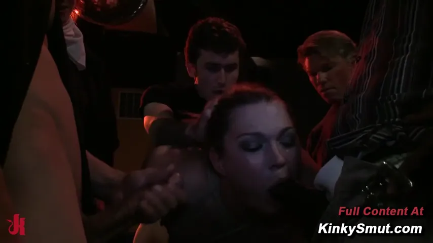 Dark Desires Unleashed: Cassandra Calogera Takes on the Ultimate Gangbang Experience