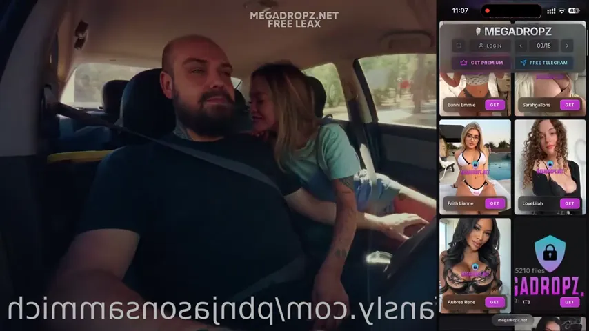 Caught in the Act: Linda Lan’s Steamy Car Blowjob Session