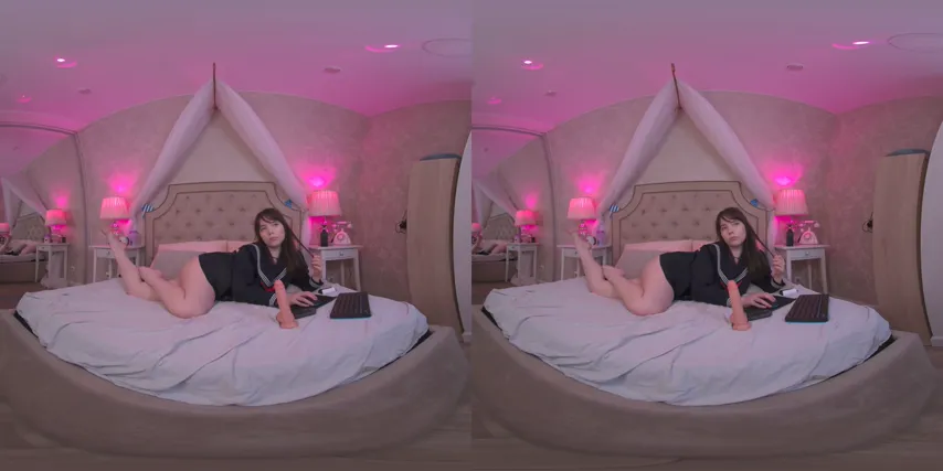 Virtual Temptation: Yukinort Strips Down in VR for an Unforgettable Show