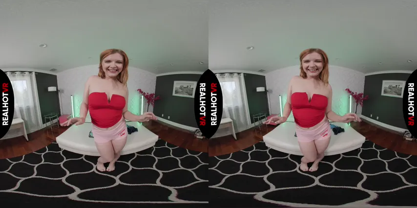 Unleashing Temptation: A Redhead’s Sweet Change in POV VR